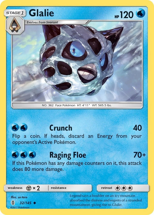 Image for Glalie (32/145) - Pokemon