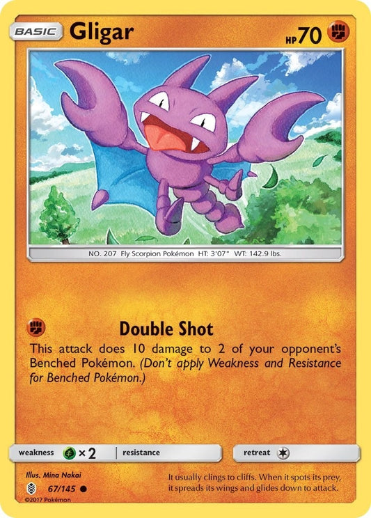 Image for Gligar (67/145) - Pokemon