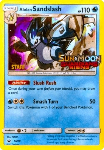 Image for Alolan Sandslash - SM18 (Prerelease) [Staff] (SM18) - Pokemon