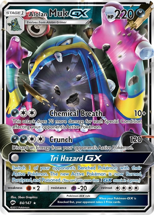 Image for Alolan Muk GX (84/147) - Pokemon