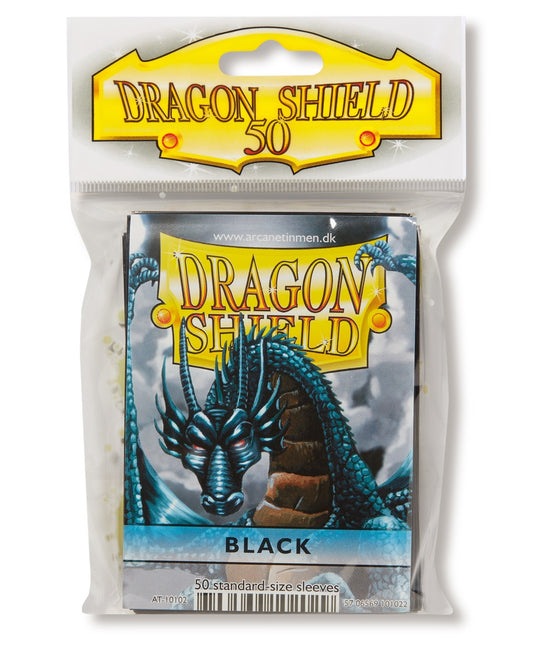 Image for Dragon Shield Classic - Black (50-Pack) - Card Sleeves