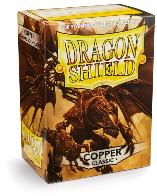 Image for Dragon Shield Classic - Copper (100-Pack) - Card Sleeves