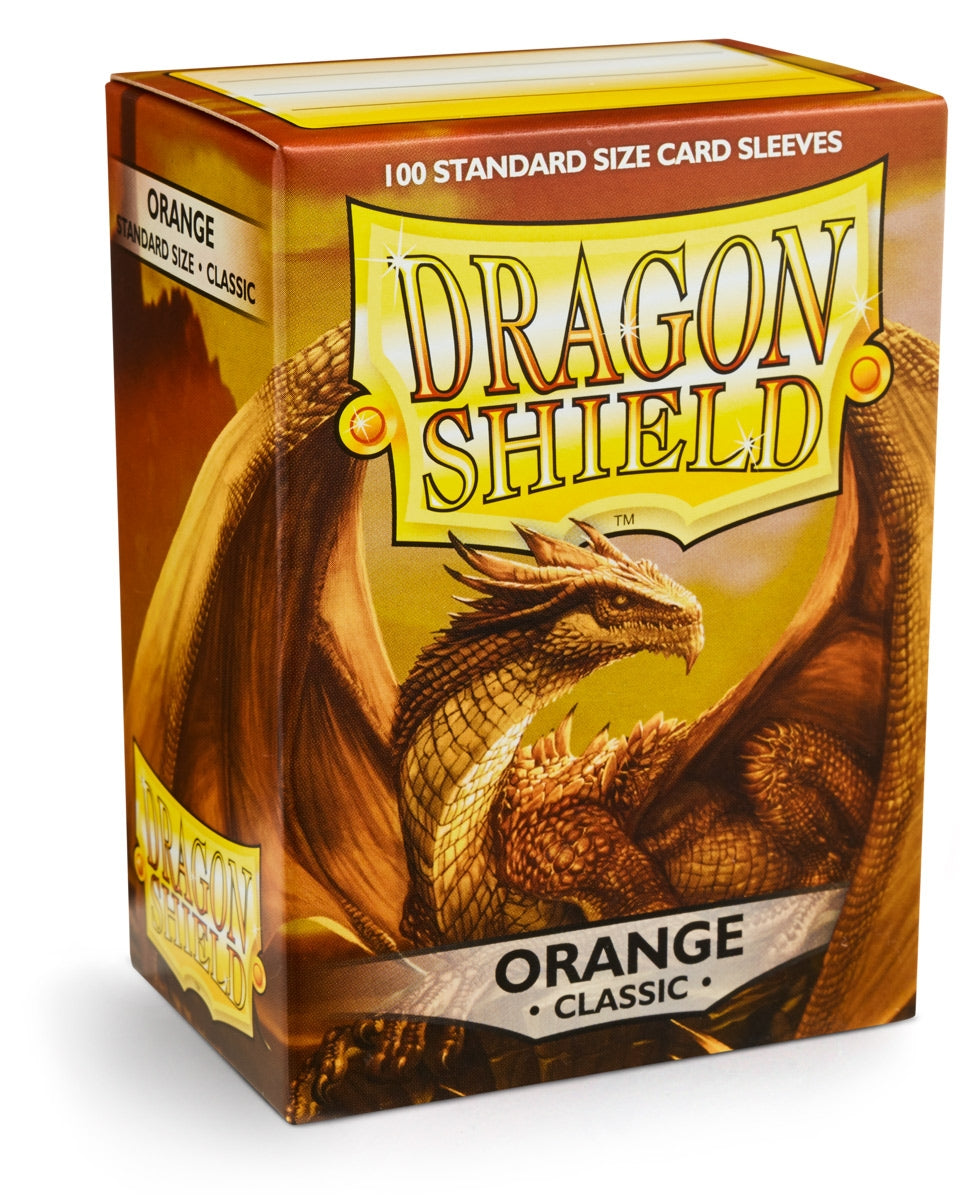 Image for Dragon Shield Classic - Orange (100-Pack) - Card Sleeves