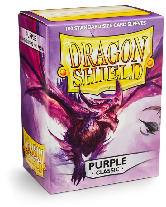 Image for Dragon Shield Classic - Purple (100-Pack) - Card Sleeves
