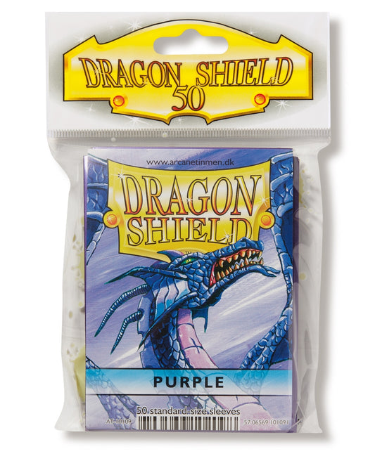 Image for Dragon Shield Classic - Purple (50-Pack) - Card Sleeves