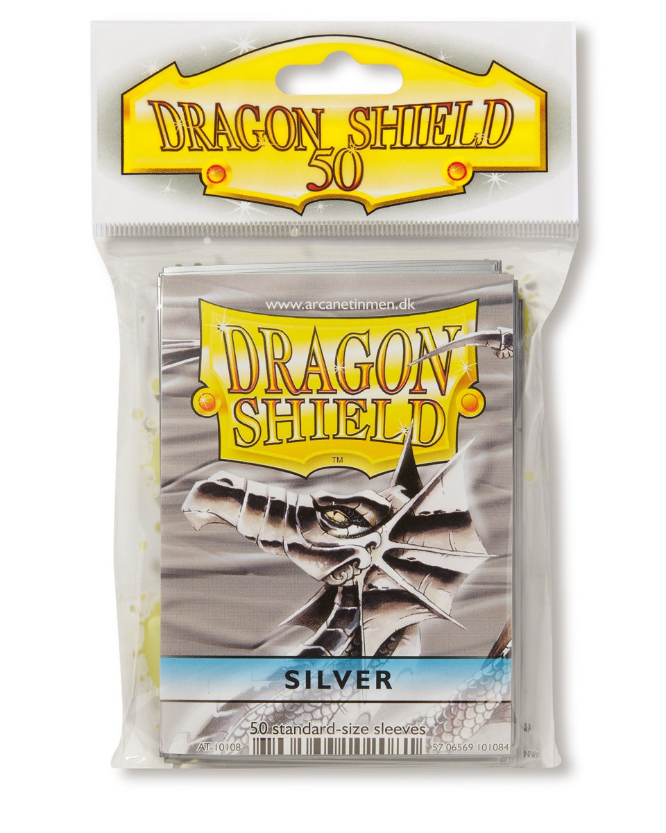 Image for Dragon Shield Classic - Silver (50-Pack) - Card Sleeves