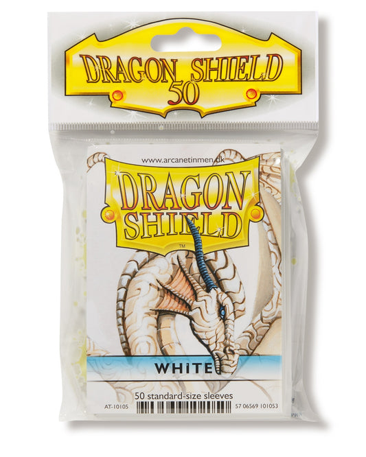 Image for Dragon Shield Classic - White (50-Pack) - Card Sleeves