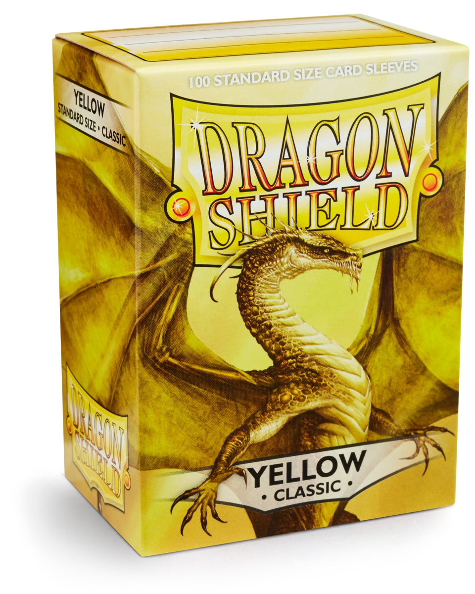 Image for Dragon Shield Classic - Yellow (100-Pack) - Card Sleeves
