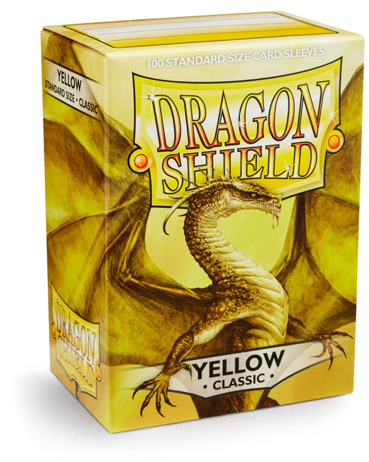 Image for Dragon Shield Classic - Yellow (100-Pack) - Card Sleeves