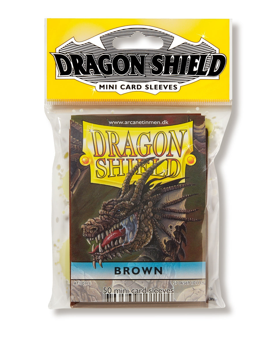 Dragon Shield Japanese Sleeves - Brown (50-Pack)