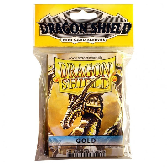 Dragon Shield Japanese Sleeves - Gold (50-Pack)