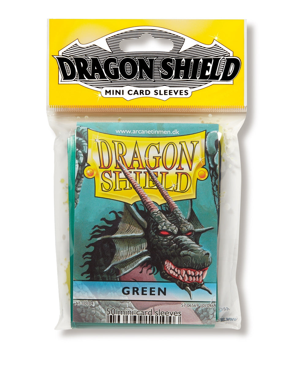 Dragon Shield Japanese Sleeves - Green (50-Pack)