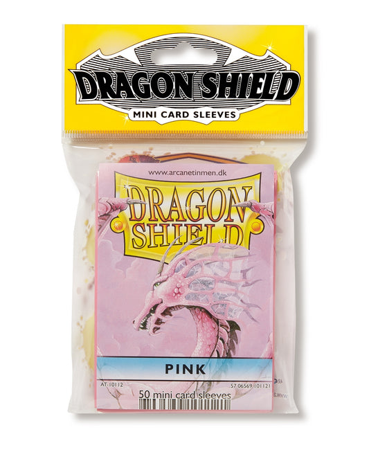 Dragon Shield Japanese Sleeves - Pink (50-Pack)