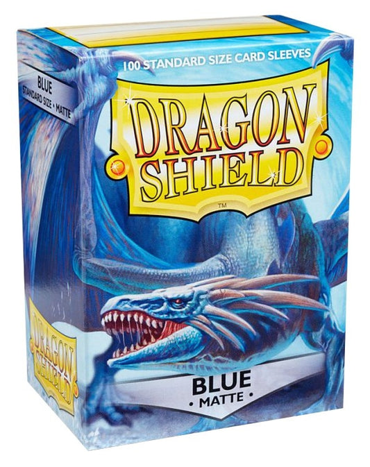 Image for Dragon Shield Matte Sleeves - Blue (100-Pack) - Card Sleeves