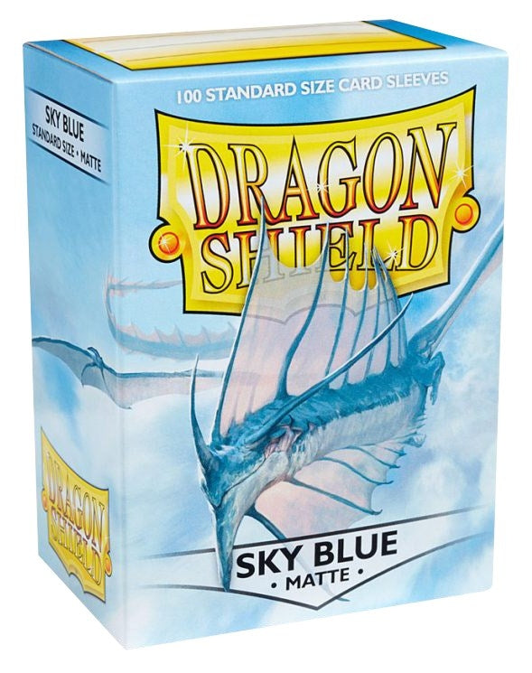 Image for Dragon Shield Matte Sleeves - Sky Blue (100-Pack) - Card Sleeves