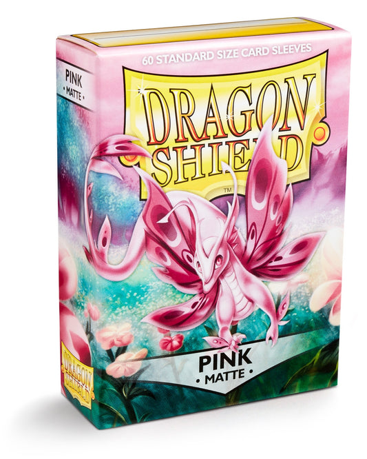 Image for Dragon Shield Matte Sleeves - Pink (60-Pack) - Card Sleeves