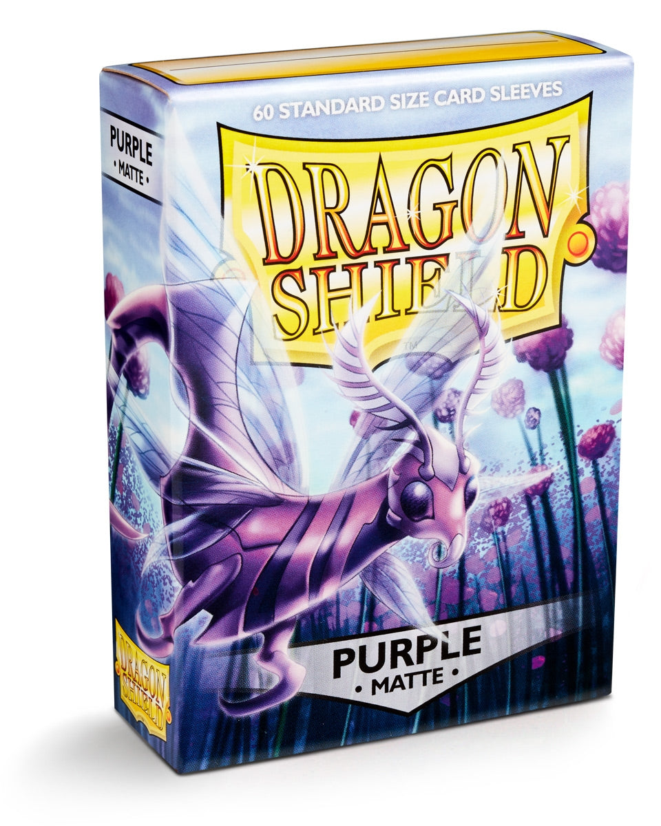 Image for Dragon Shield Matte Sleeves - Purple (60-Pack) - Card Sleeves