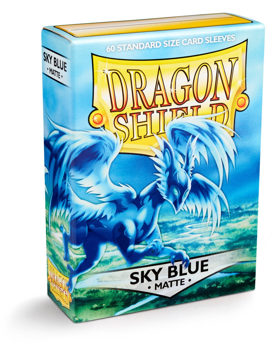 Image for Dragon Shield Matte Sleeves - Sky Blue (60-Pack) - Card Sleeves