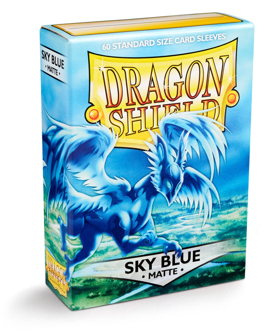 Image for Dragon Shield Matte Sleeves - Sky Blue (60-Pack) - Card Sleeves
