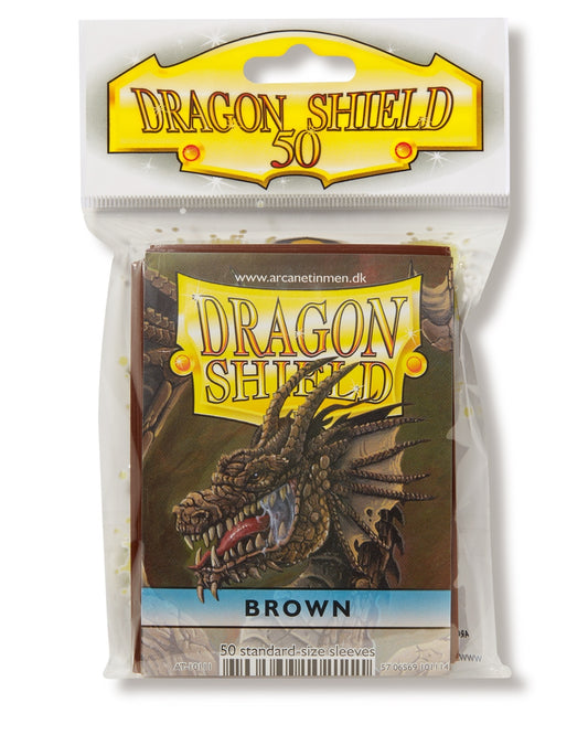 Image for Dragon Shield Classic - Brown (50-Pack) - Card Sleeves