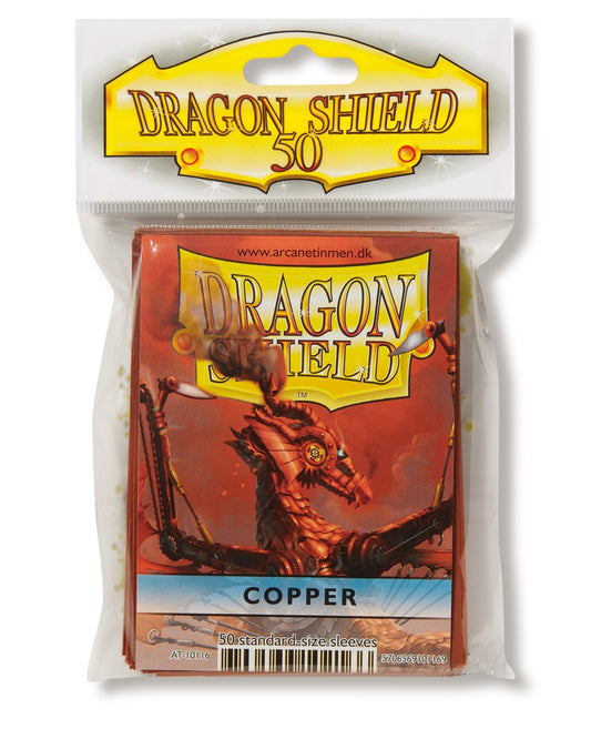 Image for Dragon Shield Classic - Copper (50-Pack) - Card Sleeves