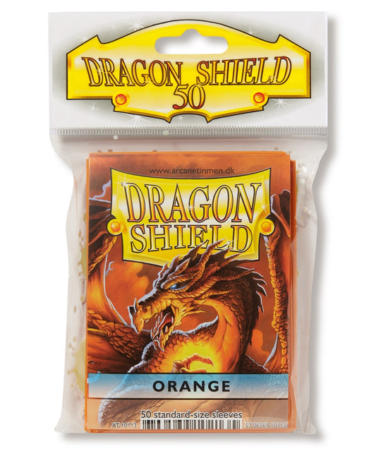 Image for Dragon Shield Classic - Orange (50-Pack) - Card Sleeves