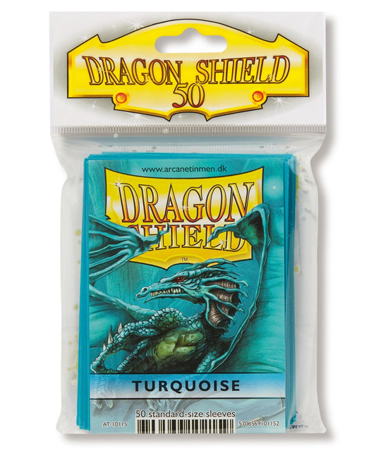 Image for Dragon Shield Classic - Turquoise (50-Pack) - Card Sleeves