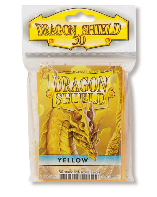 Image for Dragon Shield Classic - Yellow (50-Pack) - Card Sleeves