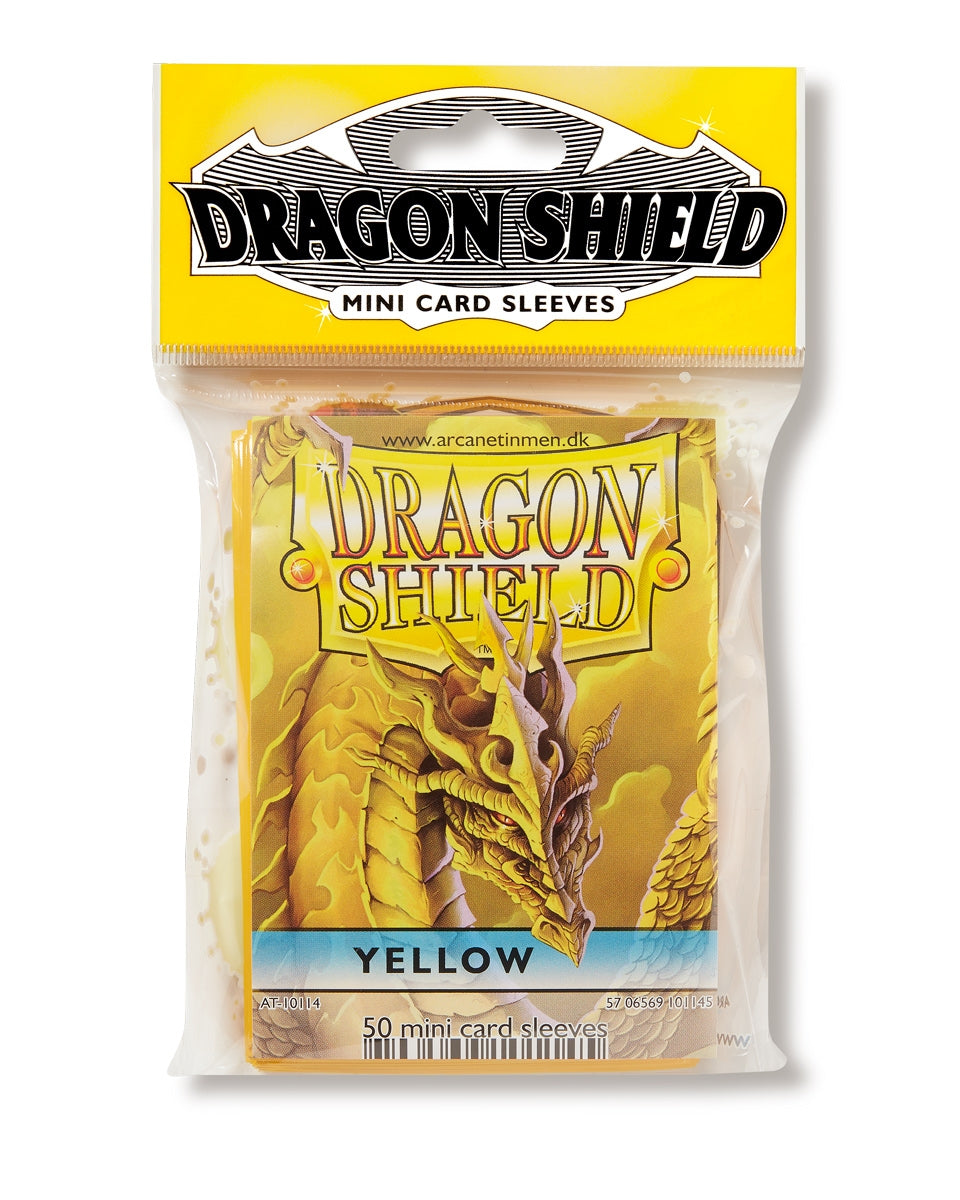 Dragon Shield Japanese Sleeves - Yellow (50-Pack)