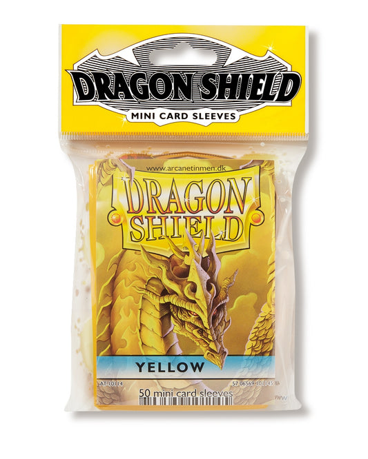 Dragon Shield Japanese Sleeves - Yellow (50-Pack)