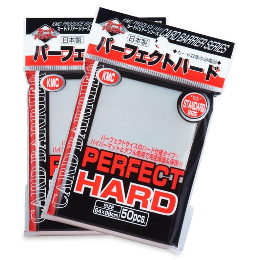 Image for KMC Full Sized - Perfect Hard Sleeves - Clear (50-Pack) - Card Sleeves