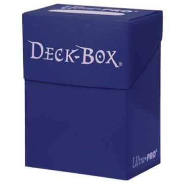 Image for Deck Box - Blue - Deck Boxes