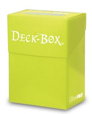 Image for Deck Box - Bright Yellow - Deck Boxes