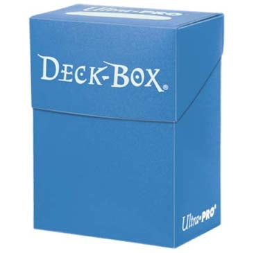 Image for Deck Box - Light Blue - Deck Boxes