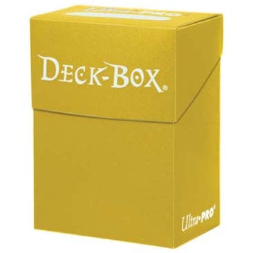 Image for Deck Box - Yellow (Original) - Deck Boxes