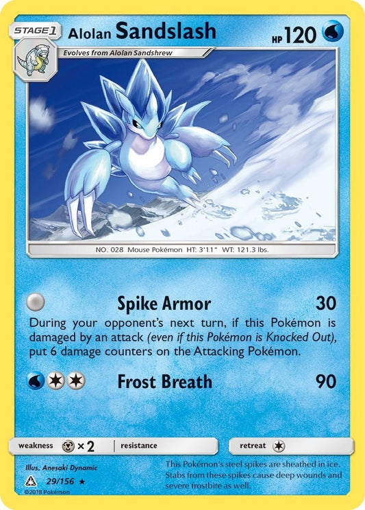 Image for Alolan Sandslash (29/156) - Pokemon