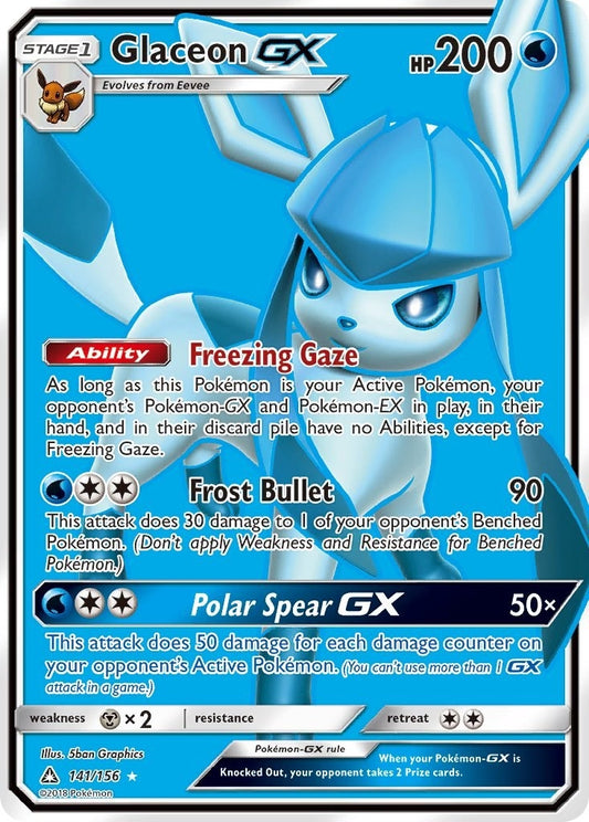 Image for Glaceon GX (Full Art) (141/156) - Pokemon