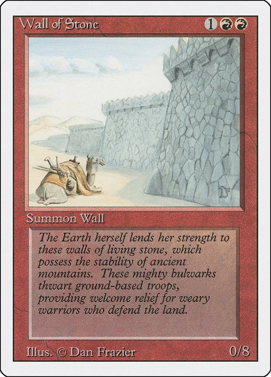 Image for Wall of Stone - Magic: The Gathering
