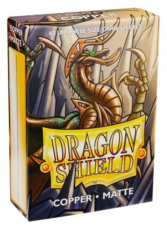 Image for Dragon Shield Matte Japanese Sleeves - Copper (60-Pack) - Card Sleeves