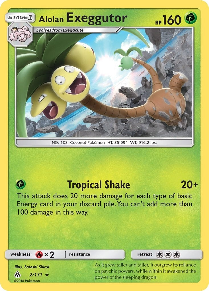 Image for Alolan Exeggutor (2/131) - Pokemon