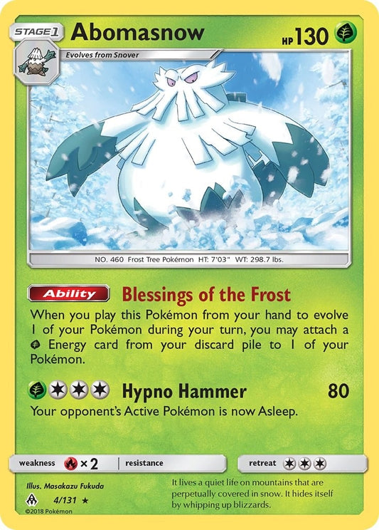 Abomasnow (4/131)