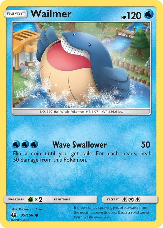 Image for Wailmer (39/168) - Pokemon