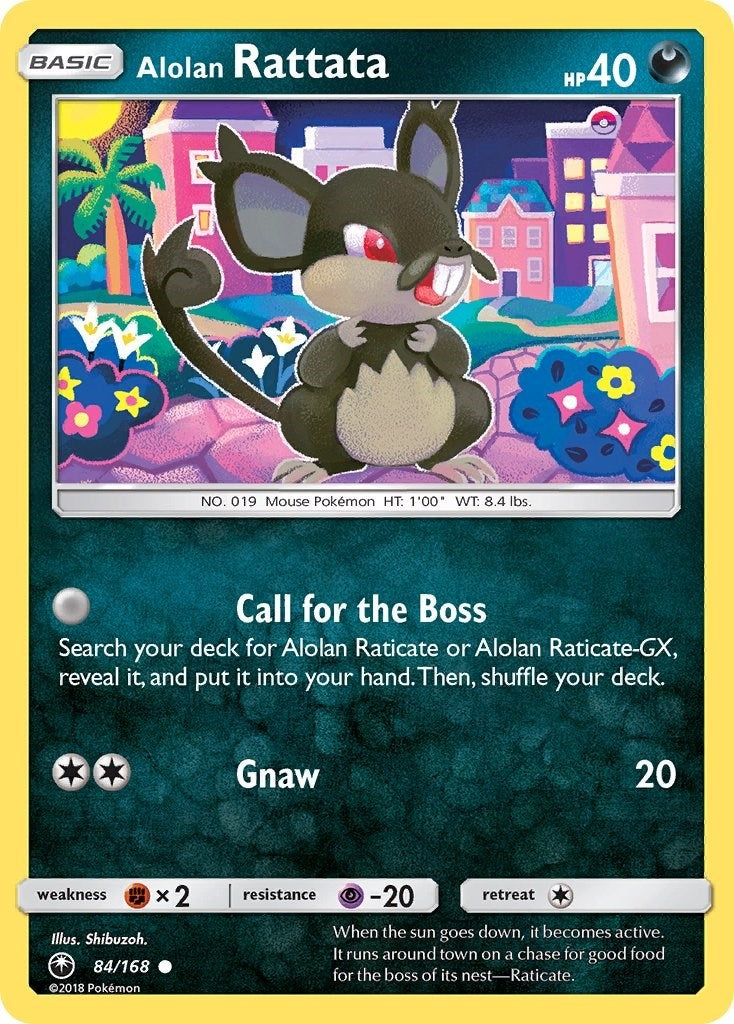 Image for Alolan Rattata (84/168) - Pokemon