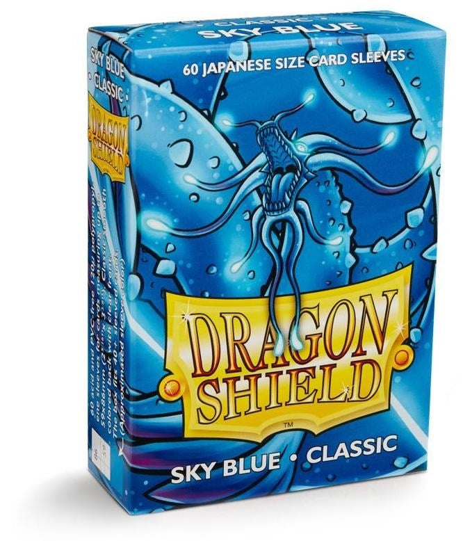 Image for Dragon Shield Classic Japanese Sleeves - Sky Blue (60-Pack) - Card Sleeves