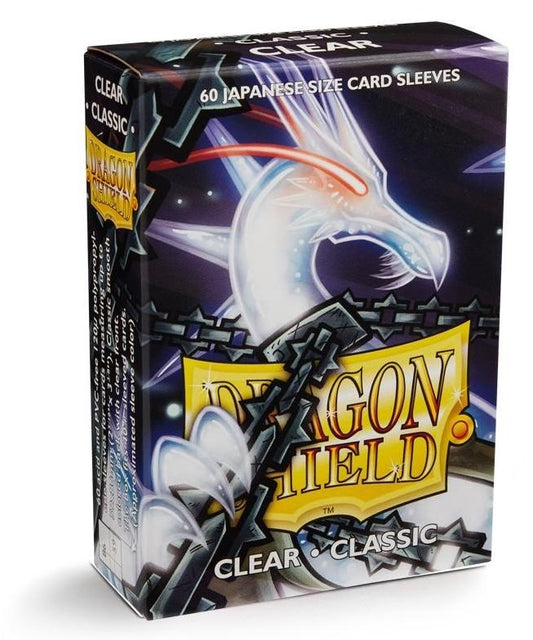 Image for Dragon Shield Classic Japanese Sleeves - Clear (60-Pack) - Card Sleeves