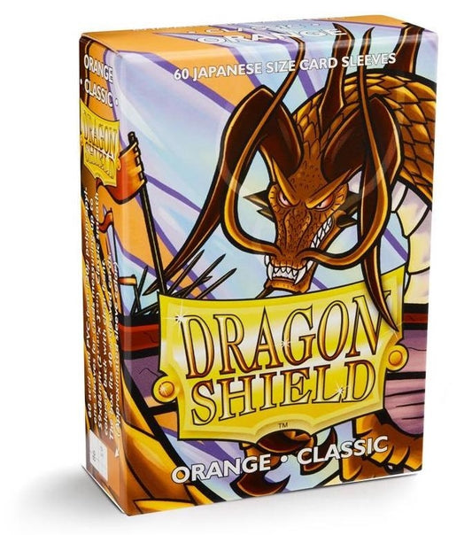 Image for Dragon Shield Classic Japanese Sleeves - Orange (60-Pack) - Card Sleeves