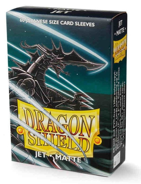 Image for Dragon Shield Matte Japanese Sleeves - Jet (60-Pack) - Card Sleeves