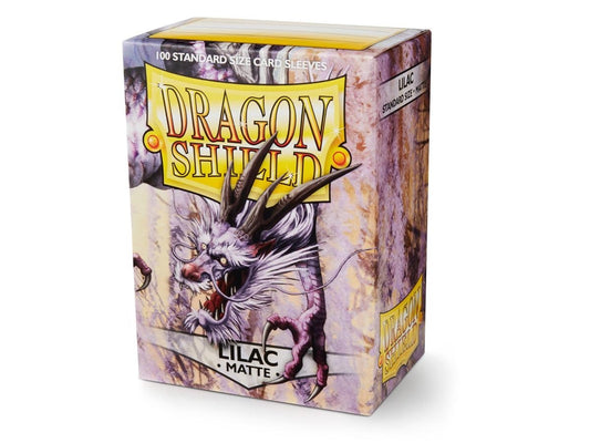 Image for Dragon Shield Matte Sleeves - Lilac (100-Pack) - Card Sleeves