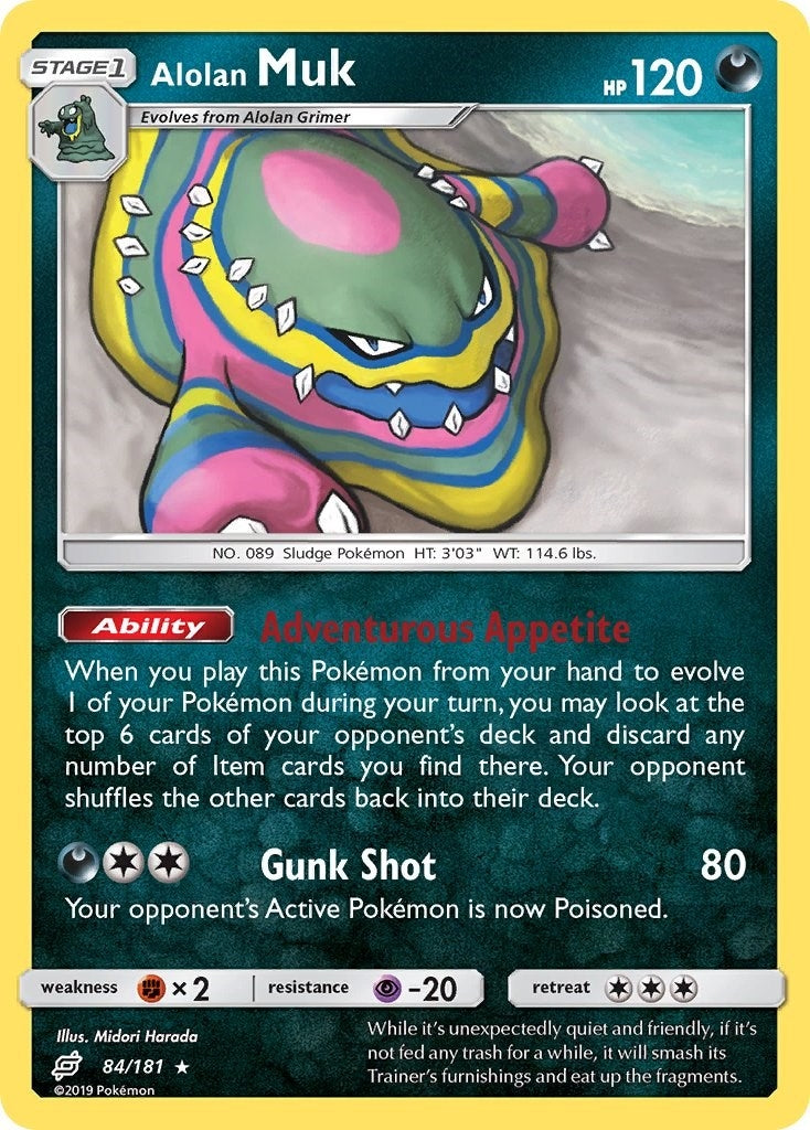 Image for Alolan Muk (84/181) - Pokemon