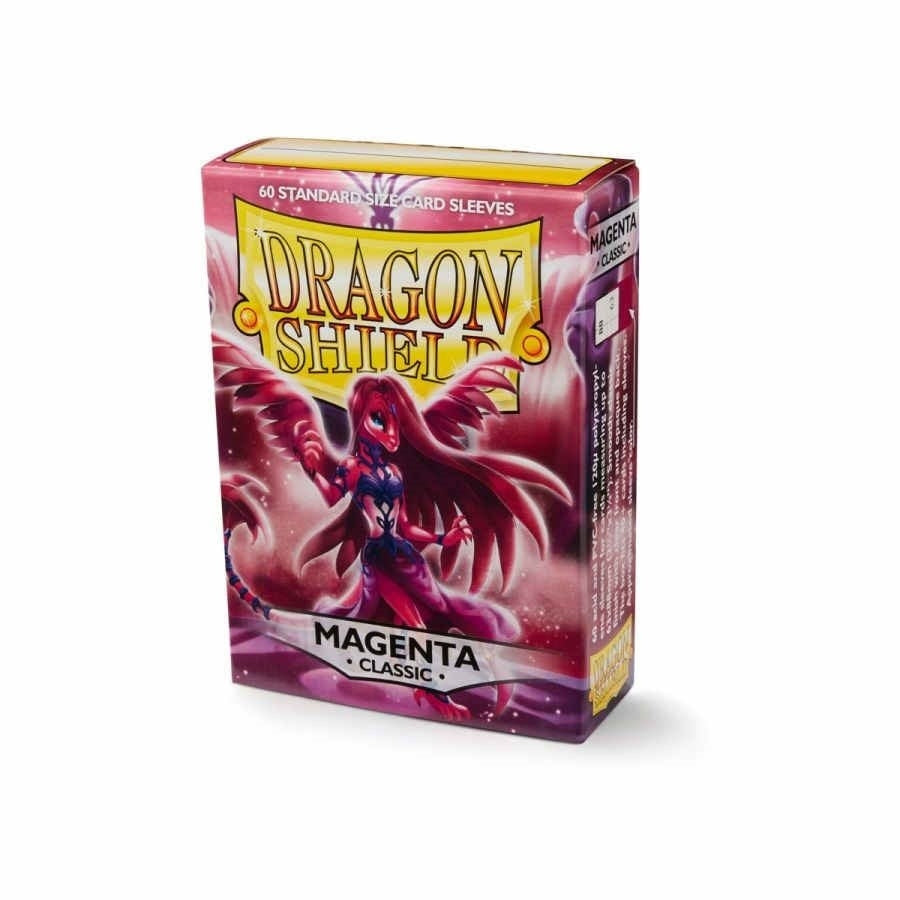 Image for Dragon Shield Classic Standard Sleeves - Magenta (60-Pack) - Card Sleeves